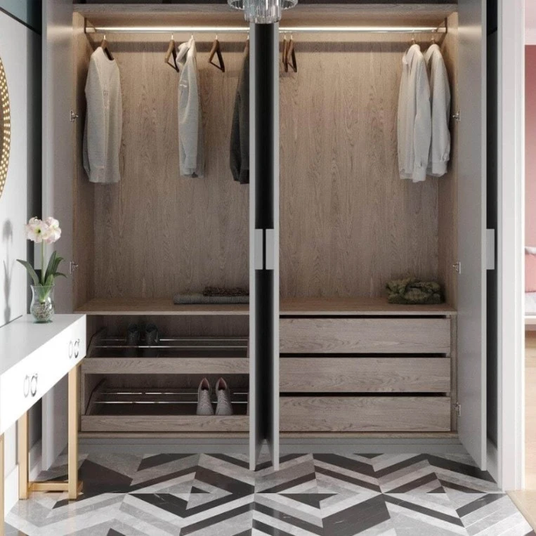 
Fitted furniture cannot be moved and, most likely, can no longer be transported. But with its help, you can save money and space. Let's figure out where you can find a place for a built-in wardrobe and what problems to solve.